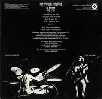 Elton John : Live (LP, Album, Club)