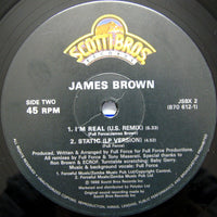 James Brown : Static (12", Single)