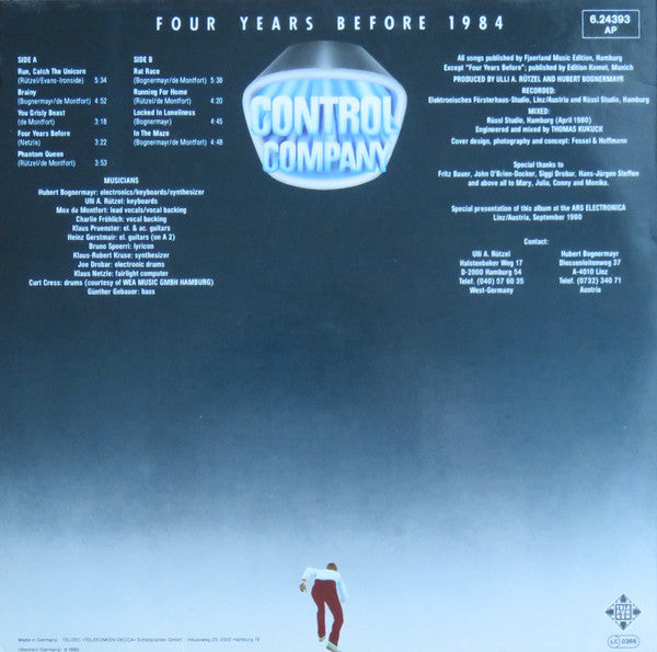Control Company : Four Years Before 1984 (LP, Album)