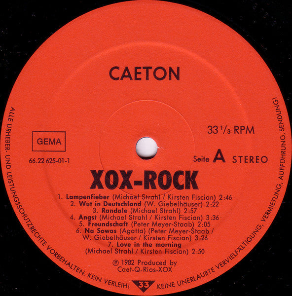 Xox-Rock / Q-Rios : Q-Rios • Xox-Rock (LP, Album)