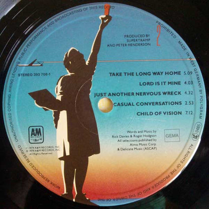 Supertramp : Breakfast In America (LP, Album, RE)
