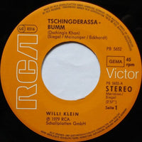 Willy Klein : Tschingderassa-Bumm (7", Single)