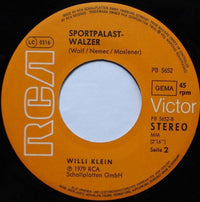 Willy Klein : Tschingderassa-Bumm (7", Single)