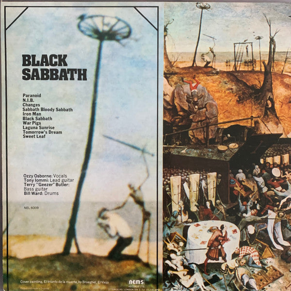 Black Sabbath : Greatest Hits (LP, Comp)