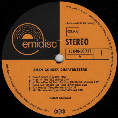 Amen Corner : Chart Busters (LP, Comp, Ora)