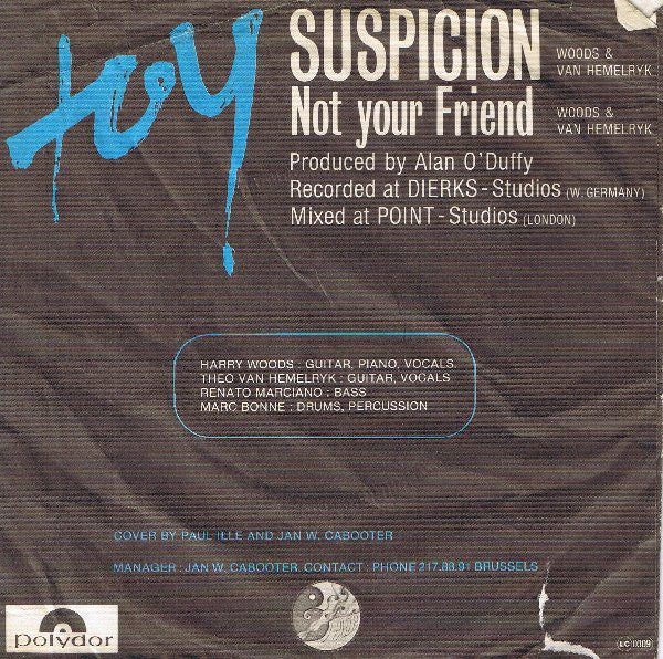 Toy (4) : Suspicion (7", Single)
