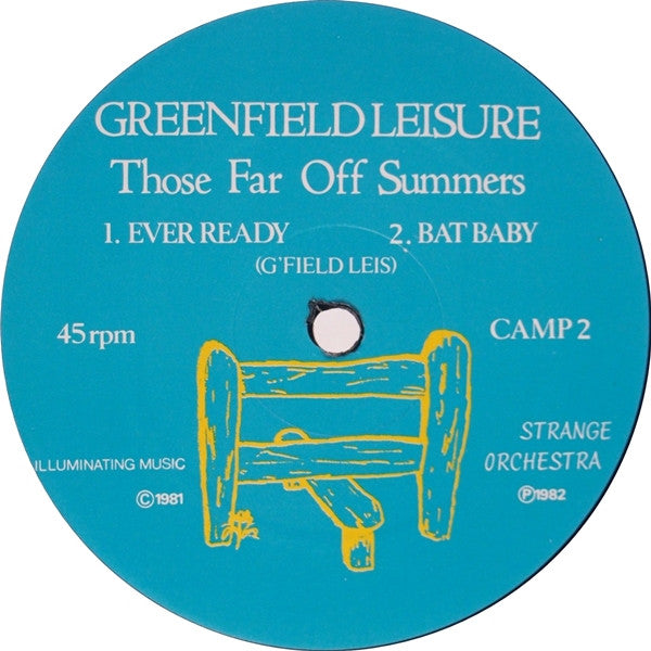 Greenfield Leisure : Those Far Off Summers (12")
