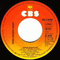 Nina Hagen Band : African Reggae (7", Single)
