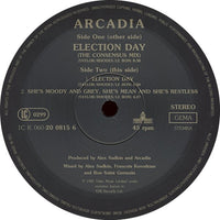 Arcadia (3) : Election Day (The Consensus Mix) (12", Maxi)