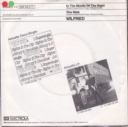 Wilfried : In The Middle Of The Night (7", Single)