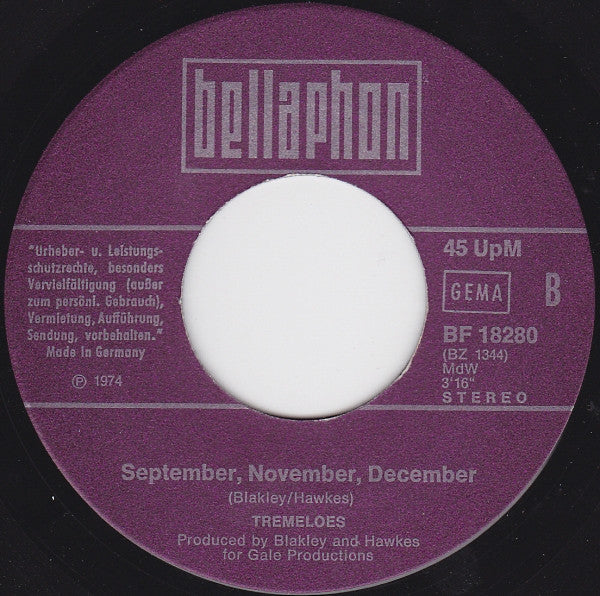 The Tremeloes : Good Time Band (7", Single)