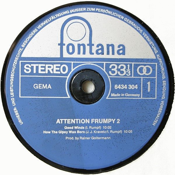 Frumpy : Attention! Frumpy 2 (LP, Album, RE)