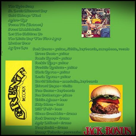 Jack Bonus : Jack Bonus (LP, Album, Hol)