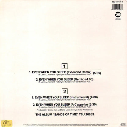 SOS Band* : Even When You Sleep (Extended Remix) (12", Maxi)