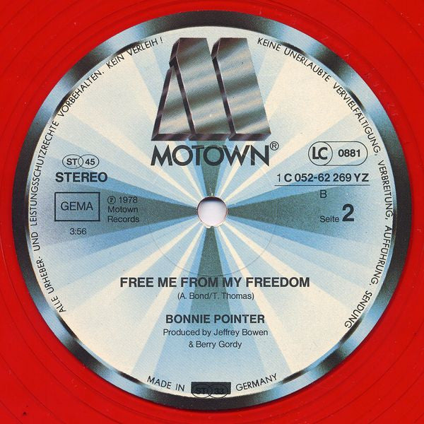 Bonnie Pointer : Heaven Must Have Sent You (12", Ltd, Red)