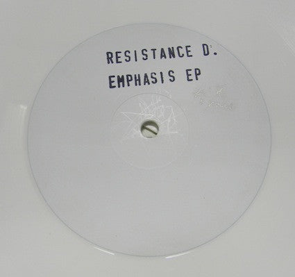 Resistance D.* : Emphasis EP (12", EP, W/Lbl, Whi)