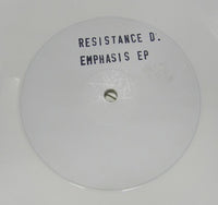 Resistance D : Emphasis EP (12", EP, W/Lbl, Whi)
