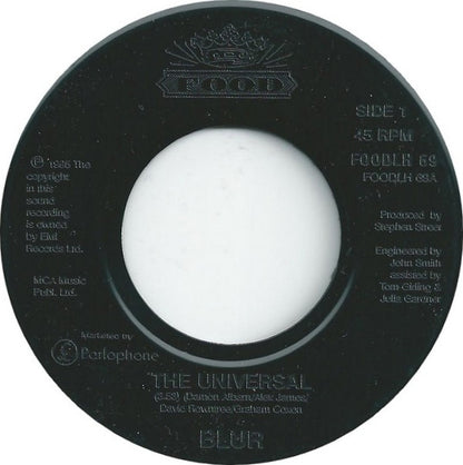 Blur : The Universal (7", Single, Jukebox)