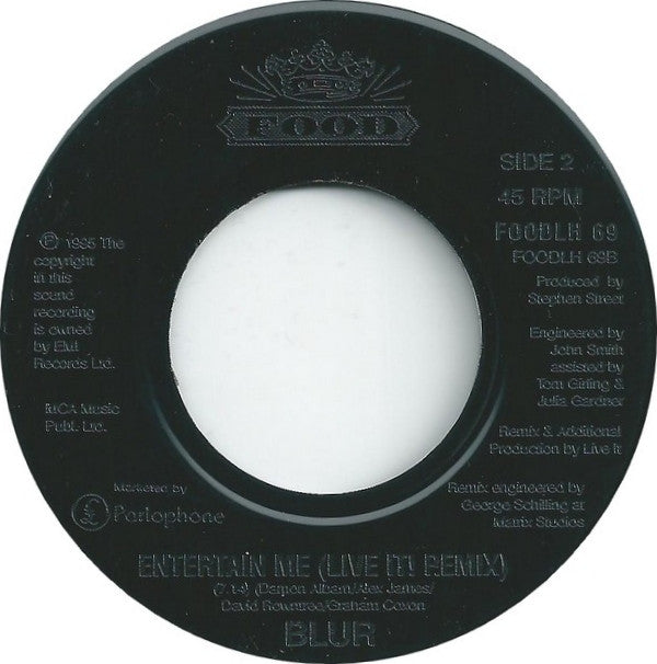 Blur : The Universal (7", Single, Jukebox)