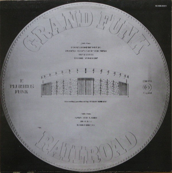 Grand Funk Railroad : E Pluribus Funk (LP, Album, RE)