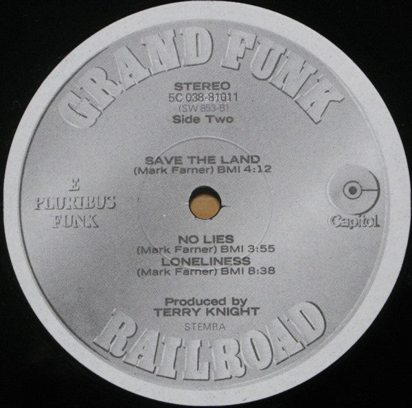 Grand Funk Railroad : E Pluribus Funk (LP, Album, RE)