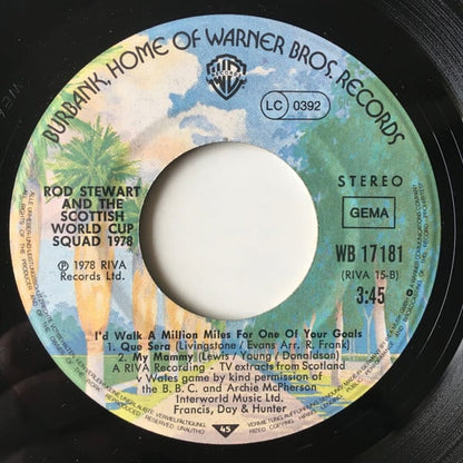 Rod Stewart : Ole Ola (7", Single)