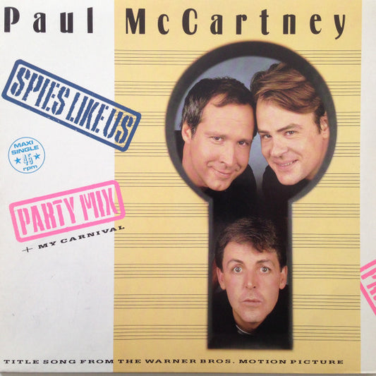 Paul McCartney : Spies Like Us (Party Mix) (12", Maxi)