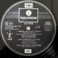Paul McCartney : Spies Like Us (Party Mix) (12", Maxi)