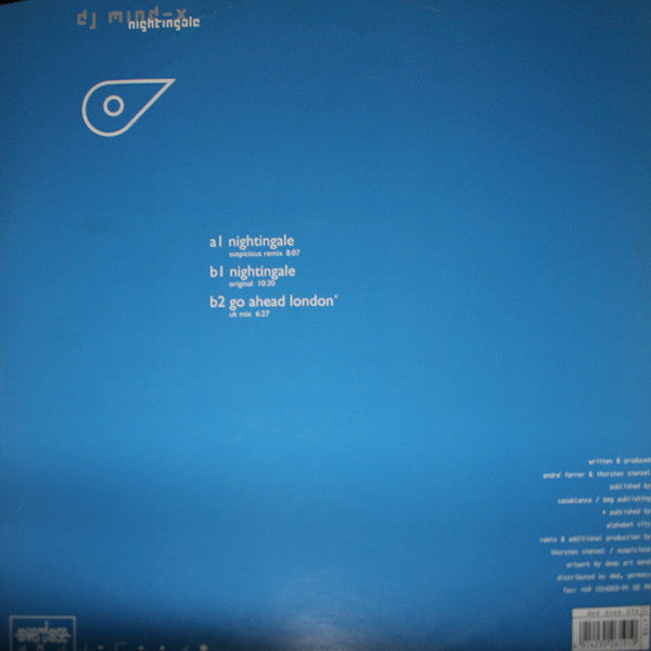 DJ Mind-X : Nightingale (12")