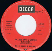 The Rolling Stones : Dandelion / We Love You (7", Single, RE)