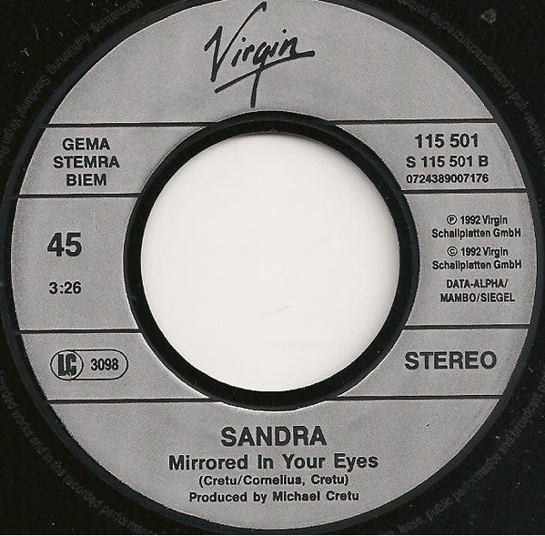 Sandra : Johnny Wanna Live (7", Single)