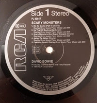 David Bowie : Scary Monsters (LP, Album, RE)