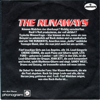 The Runaways : Blackmail / Cherry Bomb / American Nights / Secrets (7", EP)