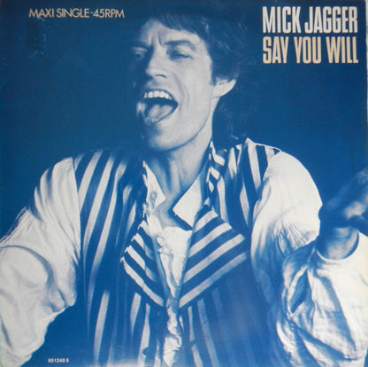 Mick Jagger : Say You Will (12", Maxi)