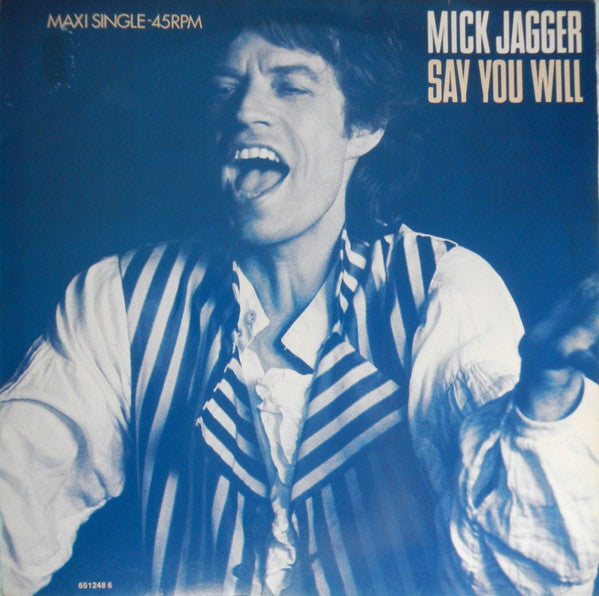 Mick Jagger : Say You Will (12", Maxi)