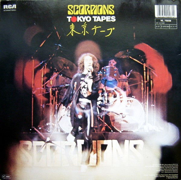 Scorpions : Tokyo Tapes (2xLP, Album, RE, Gat)