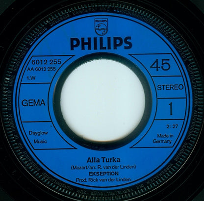 Ekseption : Alla Turka (7", Single)