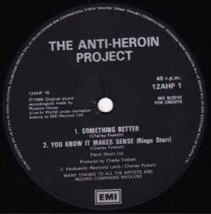 The Anti-Heroin Project : Live-In World (12", Maxi)