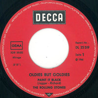 The Rolling Stones : Paint It Black (7", Single, RE, 1st)