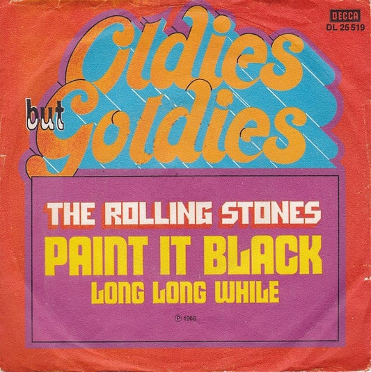 The Rolling Stones : Paint It Black (7", Single, RE, 1st)