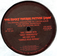 Various : The Rocky Horror Picture Show (The Original Audience Par-Tic-I-Pation Album) (2xLP, Album)