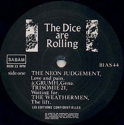 Various : The Dice Are Rolling (A Play It Again Sam Records Sample) (LP, Comp)