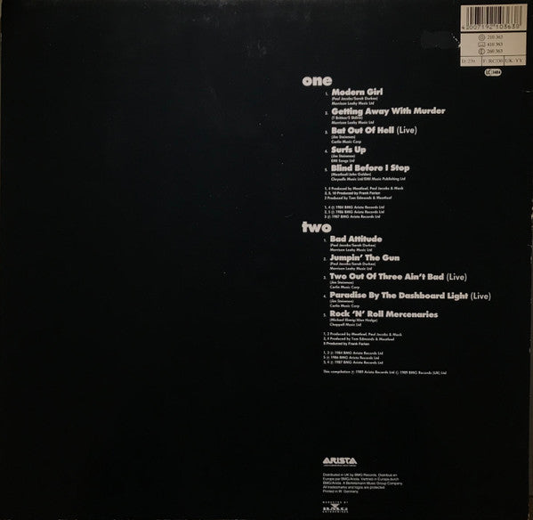 Meat Loaf : Prime Cuts (LP, Comp)