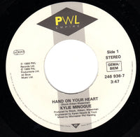 Kylie Minogue : Hand On Your Heart (7", Single, Lar)