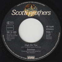 Survivor : High On You (7", Single)