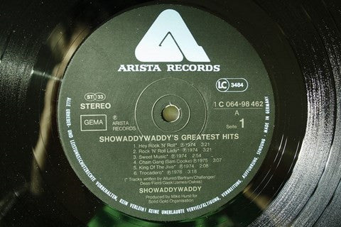 Showaddywaddy : Greatest Hits (LP, Comp, RP, Bla)