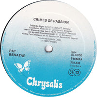 Pat Benatar : Crimes Of Passion (LP, Album)