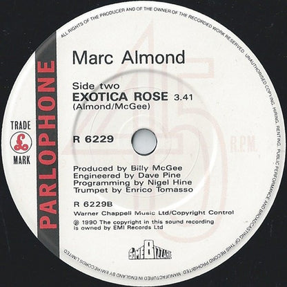 Marc Almond : A Lover Spurned (7", Single)