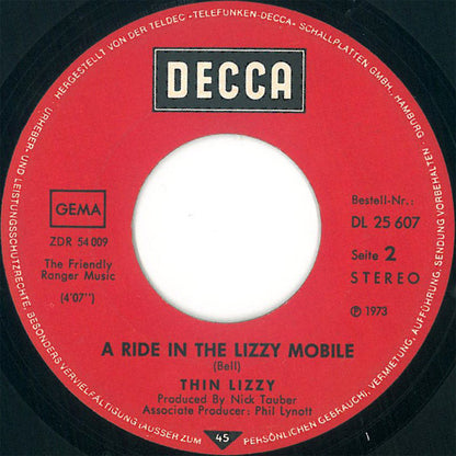 Thin Lizzy : The Rocker (7", Single)