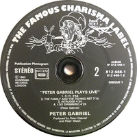 Peter Gabriel : Plays Live (2xLP, Album)